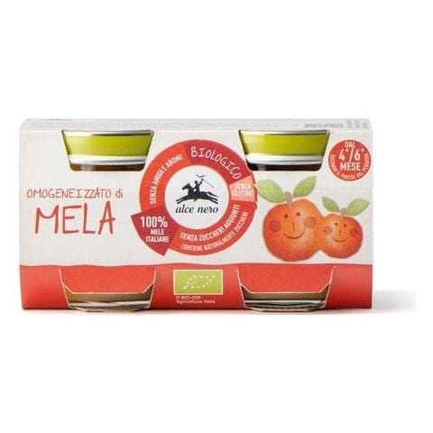 Omogeneizzato di Mela Baby Food Bio 2 X 80 g - Foto 1