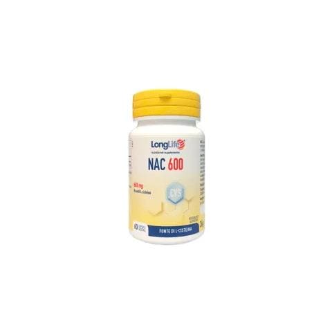 Longlife NAC 600MG 60 Capsule - Foto 1
