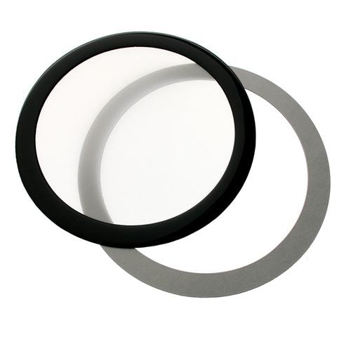 Round Dust Filter 120mm - Nero / Bianco - Foto 1