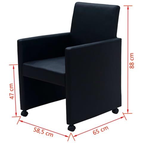 Sedie-poltrocina Braccioli Soggiorno E Cucina 6, In Pelle - Foto 7