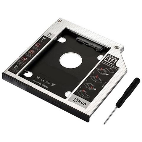 Adattatore HDD / SSD SATA III per Drive CD / DVD / Blu-Ray 9.5 mm - Foto 2