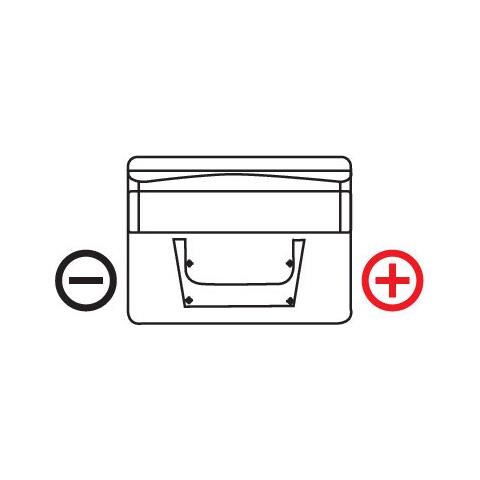 Exfc440 Batteria 12v Fulmen Standard 44 Ah 360 A Fiat Doblo - Foto 2