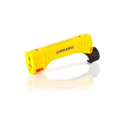 30110 - Estrattore Top coassiale Inoltre, con chiave a bussola Integrata per stringere connettori F, giallo / nero - Foto 1