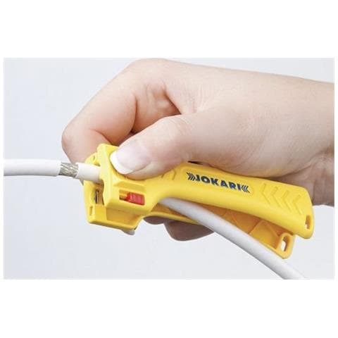 30110 - Estrattore Top coassiale Inoltre, con chiave a bussola Integrata per stringere connettori F, giallo / nero - Foto 2