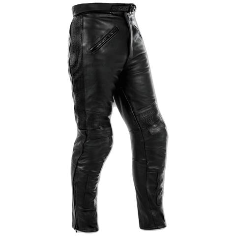 Pantaloni Pelle Moto Sport Touring Custom Protezioni Omologate Ce Man 28 - Foto 1