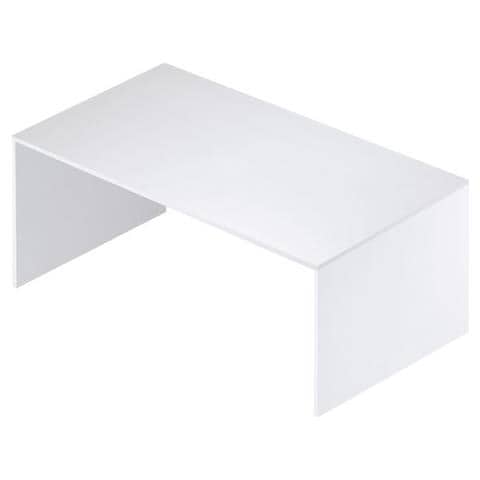Scrivania L150 Kit Bianco Fiammato / Bianco Fiammato Linea Open 73x150x73 - Foto 1