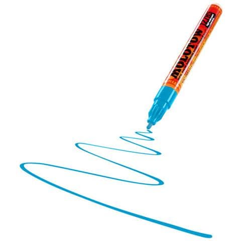 Pennarello Acrilico - One4all 2 Millimetri - Shock Blu Medio - Foto 1