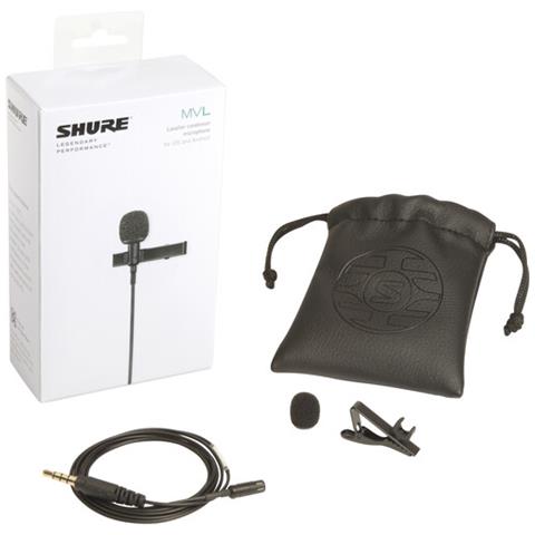 MOTIV MVL Microfono Lavalier Omnidirezionale per Smartphone Nero - Foto 4