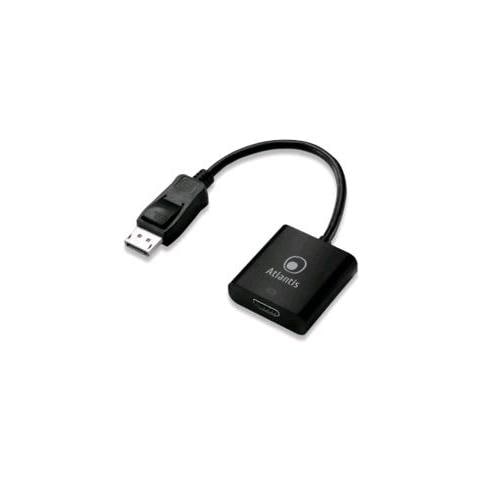 Adattatore Displayport To Hdmi. M/f. 0.20mt. Nero.a04-dp_hdmi - Foto 5