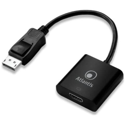 Adattatore Displayport To Hdmi. M/f. 0.20mt. Nero.a04-dp_hdmi - Foto 1
