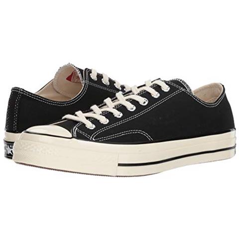 Taylor Chuck 70 Ox, Scarpe Da Ginnastica Basse Unisex-adulto, Nero (nero / nero / egret 001), 42 Eu - Foto 5