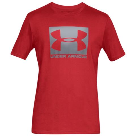 Boxed Sportstyle Ss Tee, Uomo, Rosso, Maglietta, Numero: S Eu - Foto 1
