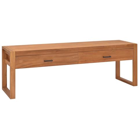 Mobile TV 140x40x45 cm in Legno di Teak - Foto 1