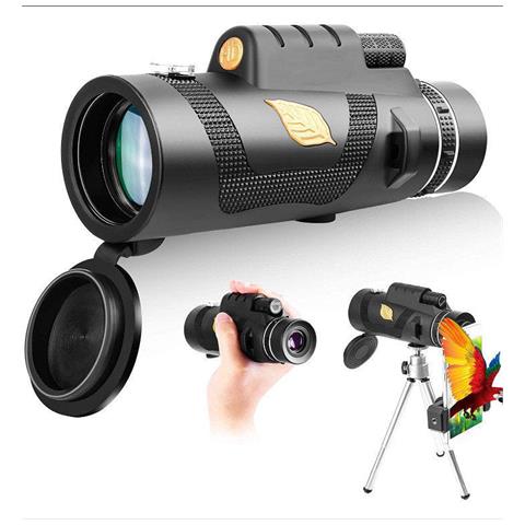 CHRONUS - Telescopio Monoculare Chronus 12x50 Telescopio Hd Telescopio