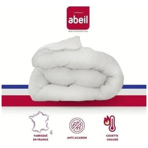 Piumino Antiacaro - 220 X 240 Cm - Caldo - 400 G / m² 2 Persone - Bianco - Foto 2