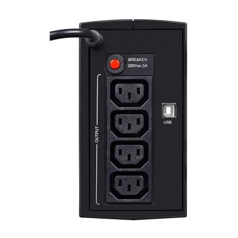 Duo 550 Avr Usb A Linea Interattiva 550 Va 330 W 4 Presa (e) Ac - Foto 3