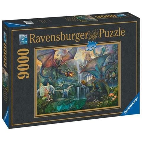 Puzzle Da 9000 Pezzi - La Foresta Magica Dei Draghi - Foto 1