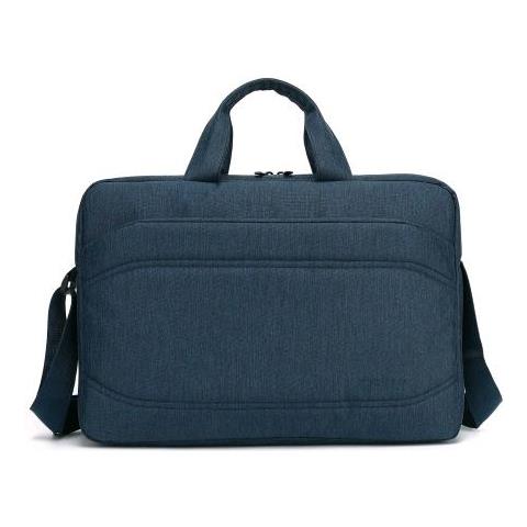Messengerbag Borsa Per Notebook Da 15.6' In Poliestere 6 Scomparti Con Tracolla Blu - Foto 1