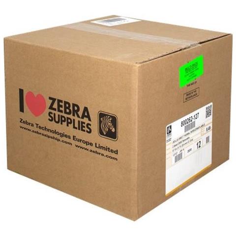 Original Etichette 800262-127 12pck Z-select 12 Rotoli, Carta Termica, 2000d, 57x32mm, 2100 Et. /rotolo, Separabile - Foto 1