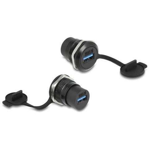 86966 Adattatore Per Inversione Del Genere Dei Cavi Usb 3.2 Gen 1 Type-a Nero - Foto 1