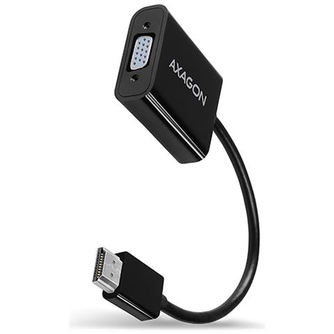 Rvh-vgan Cavo E Adattatore Video 0,17 M Hdmi Tipo A (standard) Vga (d-sub) Nero - Foto 1