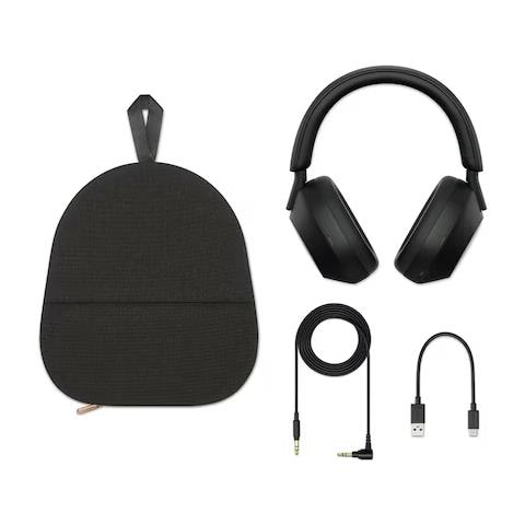 WH-1000XM5 Cuffia Stereo Padiglione Auricolare Bluetooth con Microfono Integrato Colore Nero - Foto 5