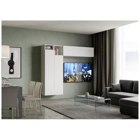 Composizione Parete Soggiorno A21b L.234 H.194 P.39,2 Optional Libreria H.30 € 94 - Foto 2