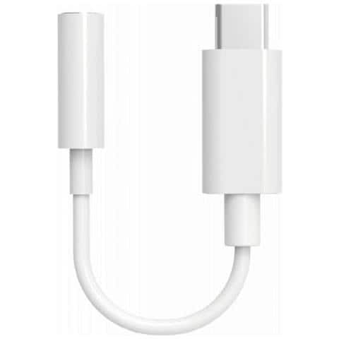 Adattatore Da Jack Da 3,5 Mm A Usb C, Bianco - Foto 1