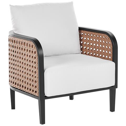 Set Da Giardino 4 Posti Alluminio Bianco Sporco Montefalco - Foto 2