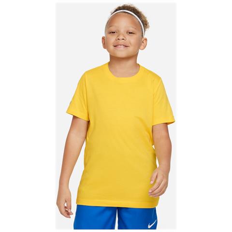 T-Shirt Team Club 20 Cz0909-719 Bambino Taglia S Colore Giallo - Foto 1