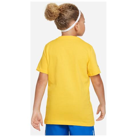 T-Shirt Team Club 20 Cz0909-719 Bambino Taglia S Colore Giallo - Foto 3