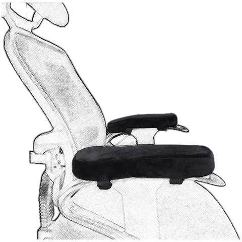 Braccioli Imbottiti / Cuscini Braccioli Per Sedie Blue - Foto 2