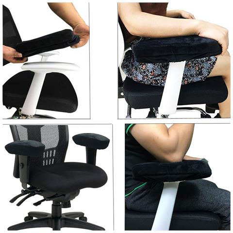 Braccioli Imbottiti / Cuscini Braccioli Per Sedie Blue - Foto 3