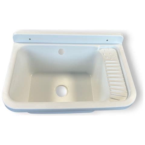 Lavabo Pilozzo Lavandino In Resina A Parete Per Esterni E Interni - Foto 2