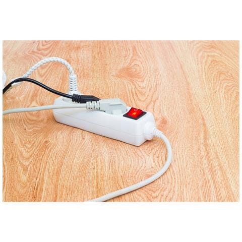 Cavo Di Prolunga 3mb 3gn+0+interruttore 3x1.0mm Ip20 (lb0081-3) Va0305-3 - Foto 4