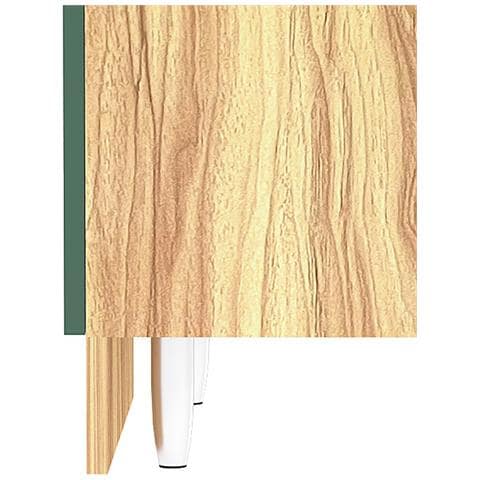 Cassettiera Per Cucina Mobile Mobiletto 4 Cassetti In Legno Colore Verde - Foto 2