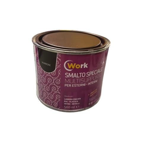 Iris Work - Smalto Speciale Multisupporto 500 Ml Marrone - Foto 1