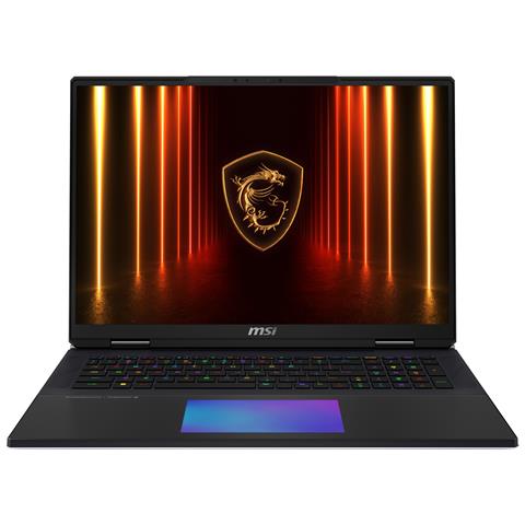 Titan 18 HX AI A2XWIG NVIDIA GeForce R Intel Core Ultra 9 285HX Computer portatile 45,7 cm (18") UHD+ 64 GB DDR5-SDRAM 6 TB SSD NVIDIA GeForce RTX 5080 Wi-Fi 7 (802.11be) Windows 11 Pro Nero - Foto 1