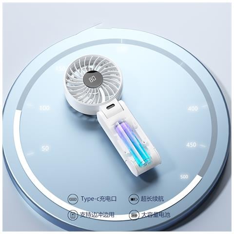 Ventilatore Portatile Da Collo Con Cordino White - Foto 7