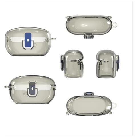 Custodia Protettiva Per Auricolari Bluetooth Sony Wf-1000xm5 - Pc, Antigraffio E Antipolvere Grey - Foto 1