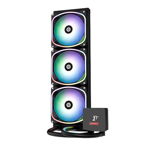 Dissipatore CPU a Liquido Aquafusion II 360 per Socket Intel LGA 1700/1200/115X / 2066/2011 e SocketAMD AM5/AM4 - Foto 3