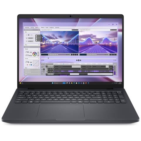 Pro Max 16 MC16250 Intel Core Ultra 7 255H Workstation mobile 40,6 cm (16") Full HD+ 16 GB DDR5-SDRAM 512 GB SSD Wi-Fi 7 (802.11be) Windows 11 Pro Italiano Nero - Foto 1