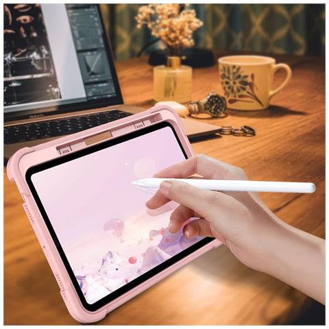 Custodia Per Ipad Air 5/air 4/ Pro 11 Con Supporto E Tracolla Rosa - Foto 2
