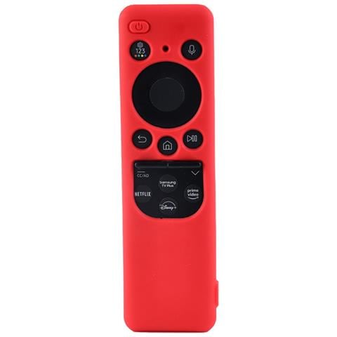 Custodia Protettiva In Silicone Compatibile Con Telecomando Solare Samsung Bn59-01432/01436 - Antiscivolo, Antiurto Red - Foto 1