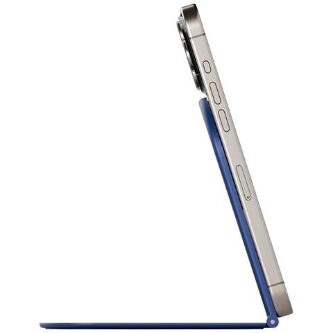 Supporto Magsafe Per Iphone Ultra Sottile E Pieghevole Serie Curve Nano, Blu - Foto 4