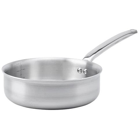 Padella In Acciaio Inox Da 24 Cm Senza Coperchio - 3602.24 - Foto 2