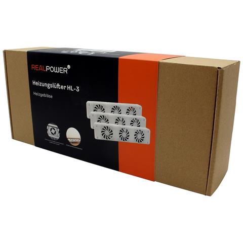 HL-3 Interno Bianco Riscaldatore ambiente elettrico con ventilatore - Foto 2