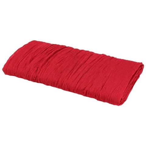 Runner Da Tavolo In Poliestere Con Tessuto Arricciato - 90cm X 300cm - Decorazione Per Feste E Matrimoni Red - Foto 1