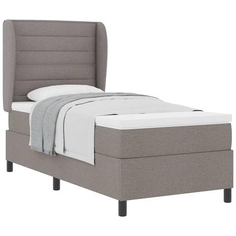 Letto a molle con materasso Talpa 80 x 200 cm Tessuto - Foto 1