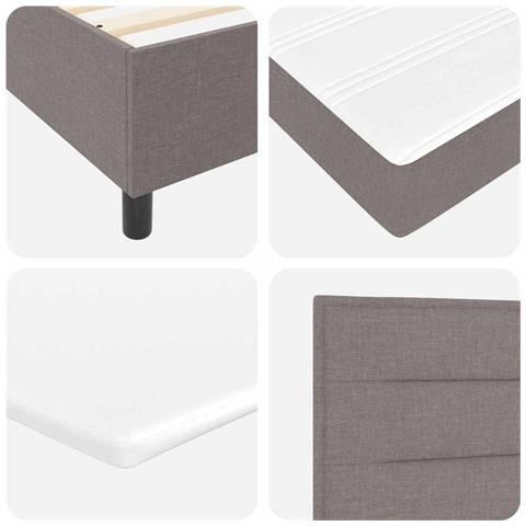 Letto a molle con materasso Talpa 80 x 200 cm Tessuto - Foto 9